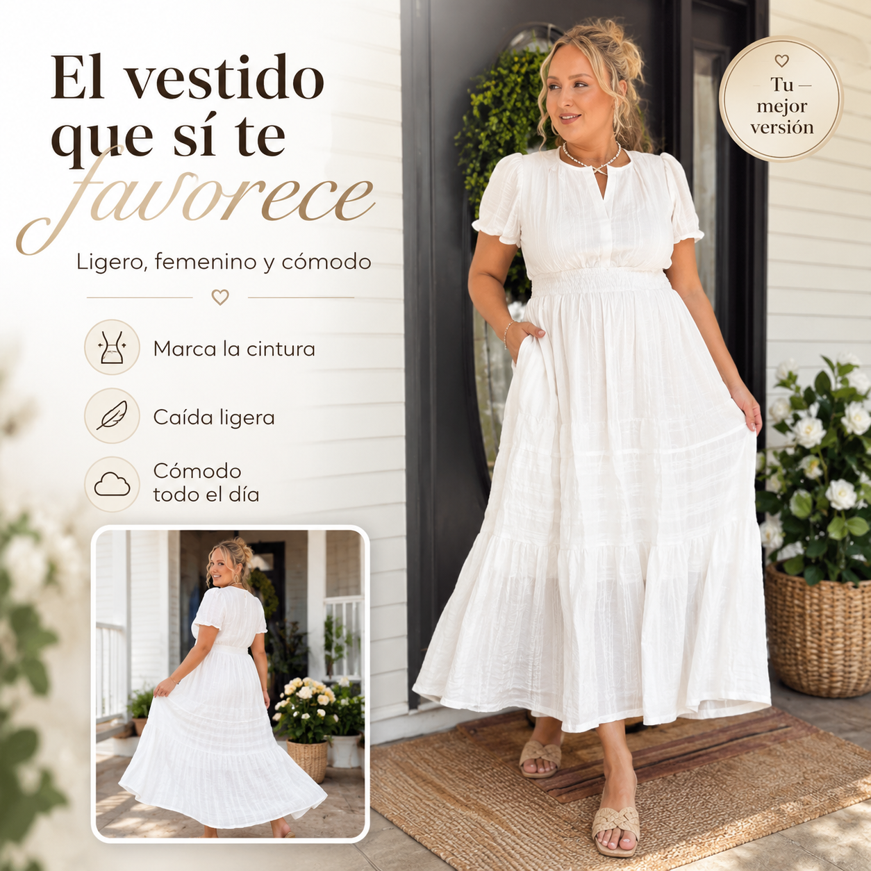 VESTIDO DANIELA - PERFECTO PARA TODO